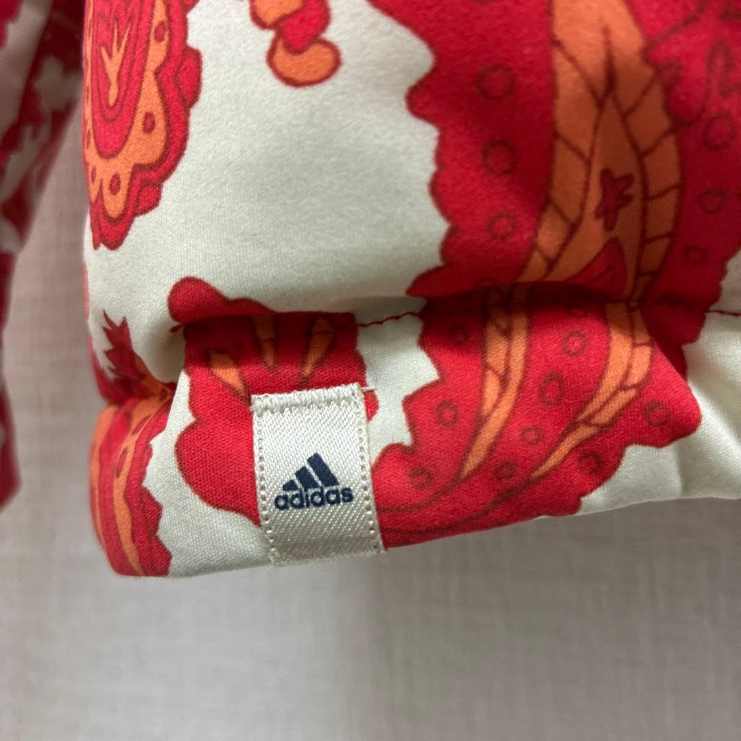 アディダス adiqure ゴルフ ペイズリー ダウンジャケット