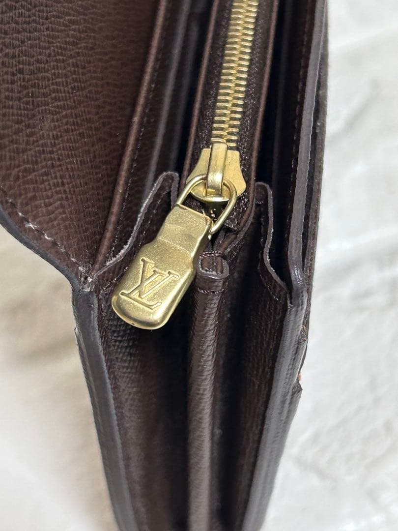 LOUIS VUITTON ダミエ　ポルトフォイユ・サラ ダミエ エヌべ 長財布