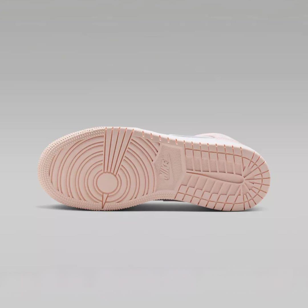 ■新品23.5cm■NIKE エアジョーダン１MID GS ピンク/パープル