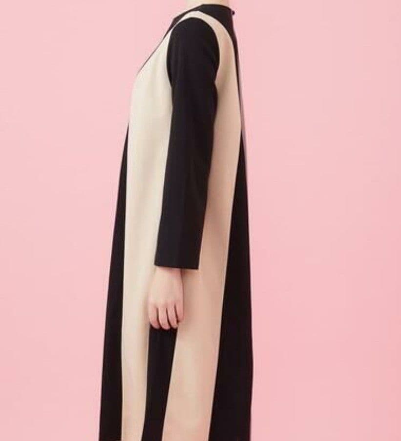 Jocomomola Bloque 配色パッチワークワンピース