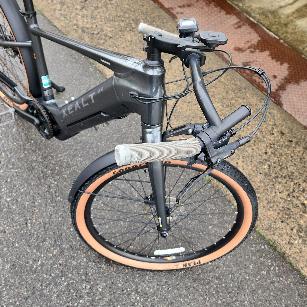 パナソニックXEALT S5 ハンドルタイヤサドルペダルカスタム済み走行85