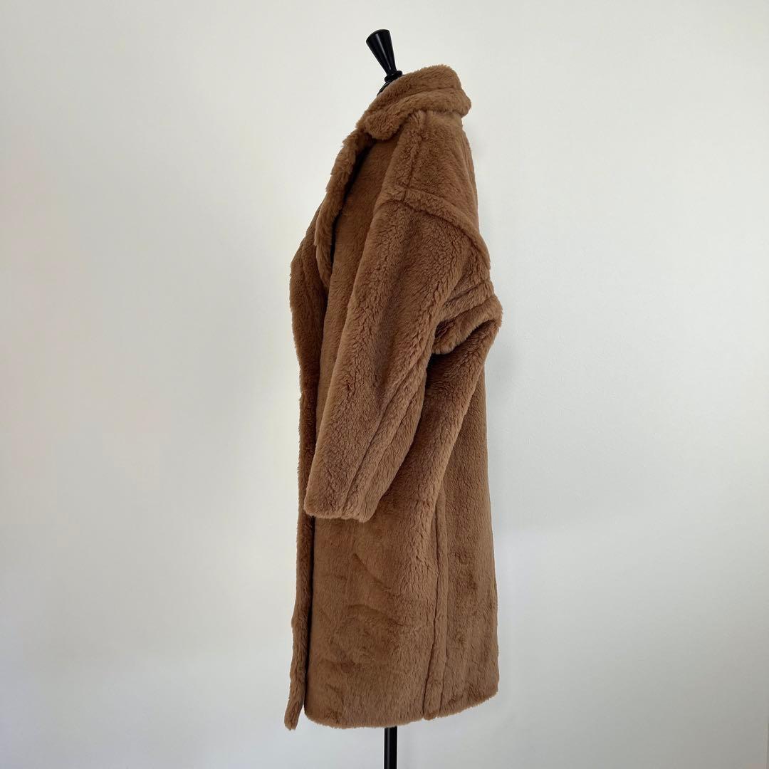 新型最新作❗️ベアロングコート テディコート ライトブラウン