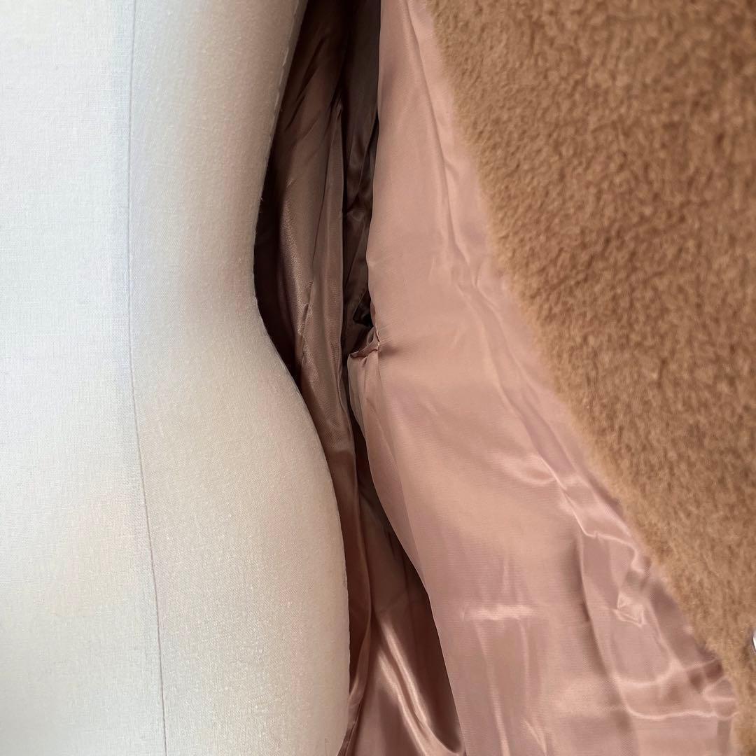 新型最新作❗️ベアロングコート テディコート ライトブラウン