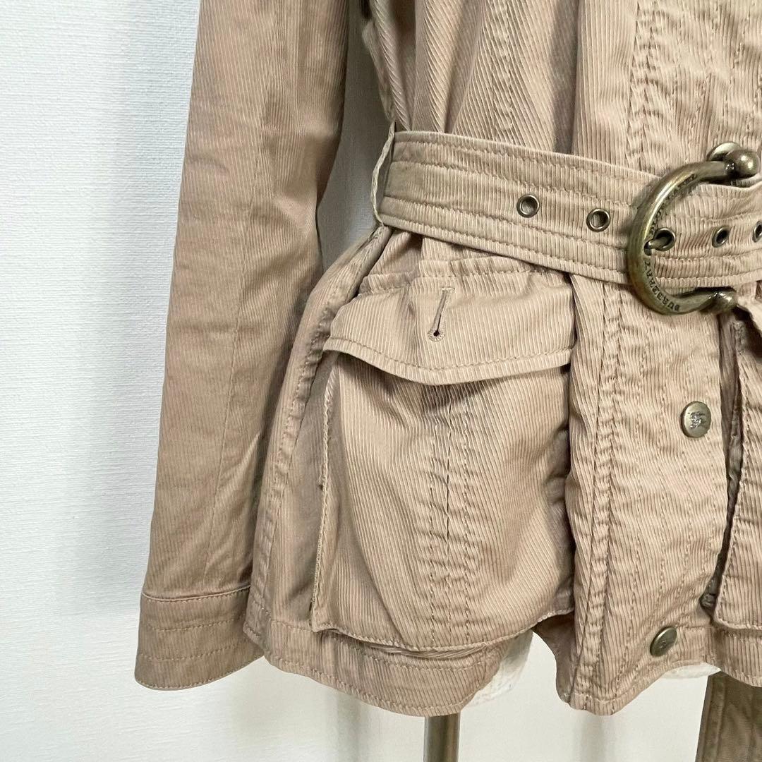 y2k✨️ BURBERRY BLUE LABEL ロゴ ミリタリー ジャケット