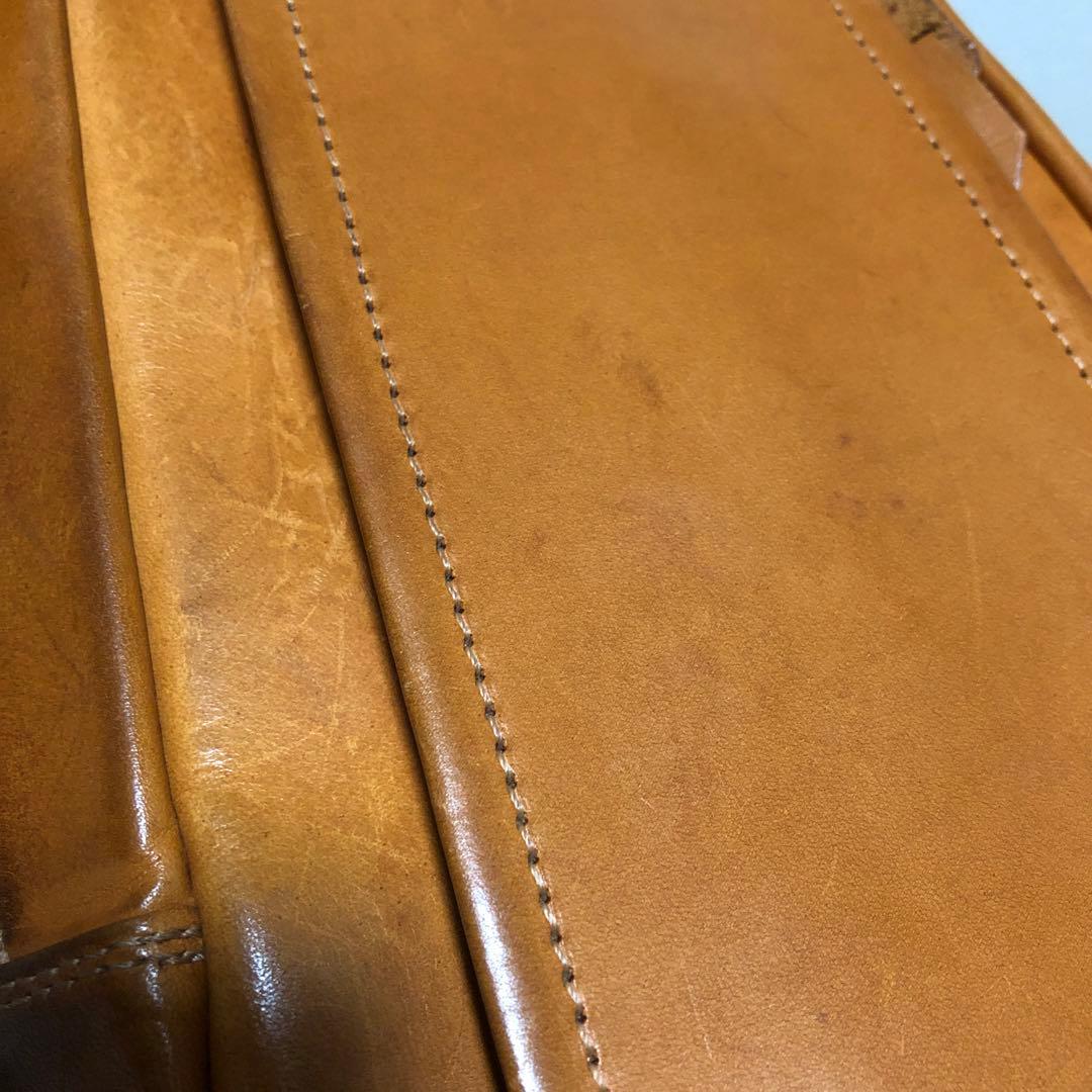 b3Labo 廃版 ボディバッグ 栃木レザー ヌメ革