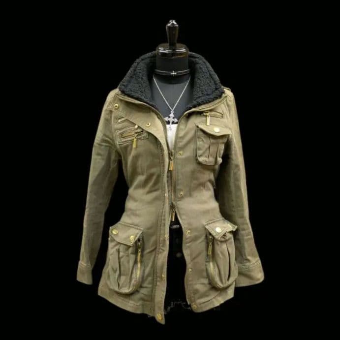 平成ギャル y2k グランジ　ミリタリージャケット CECIL McBEE　レア