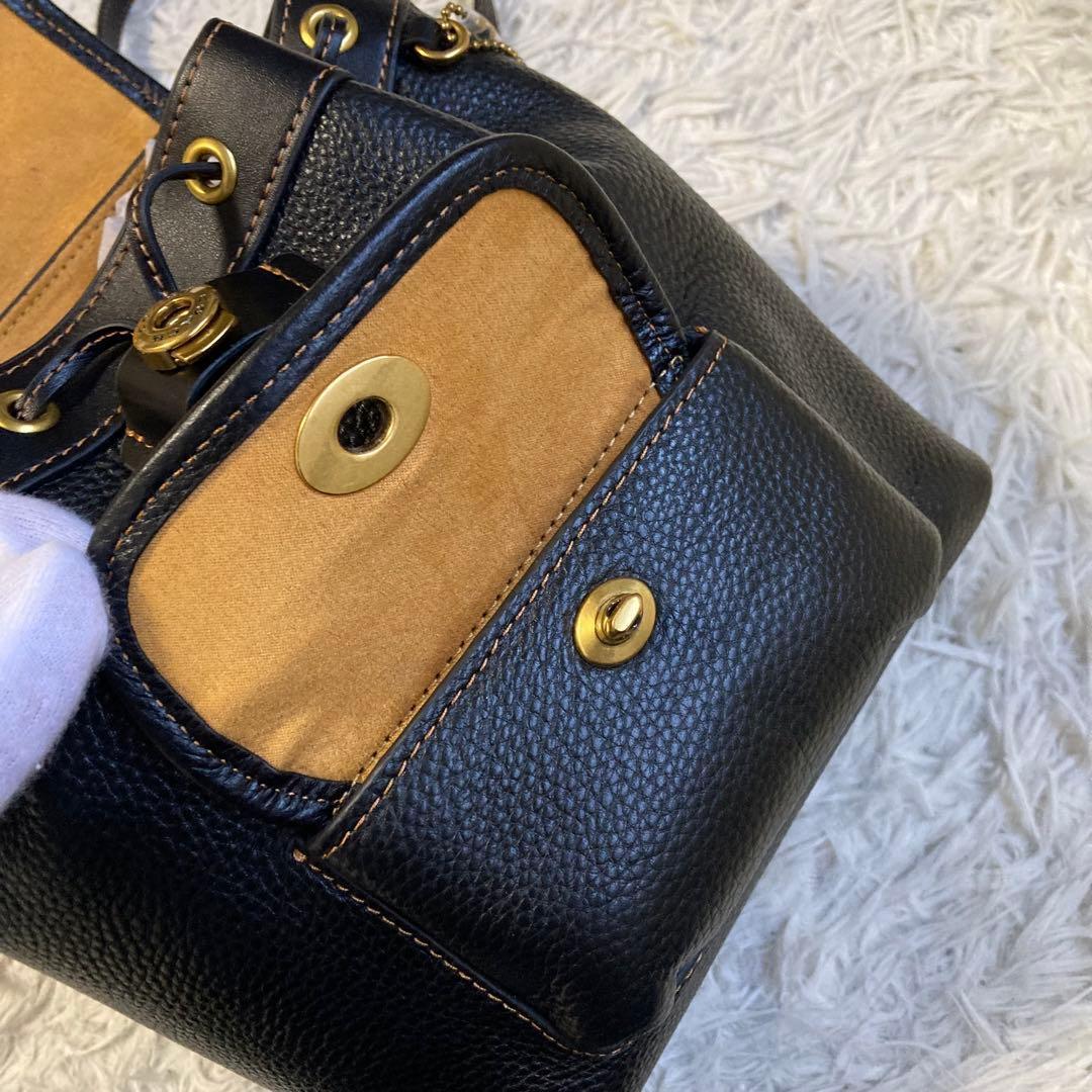 未使用級 リア 21 リュック ブラック C金具 ローグ ターンロック