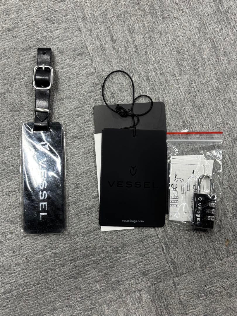 vessel ベゼルキャディバッグプレイヤー3.0ダブルストラップ ブラック