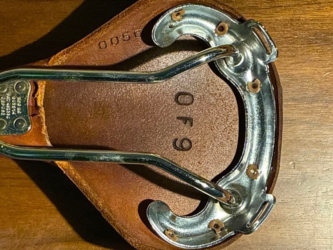 [ヴィンテージ] BROOKS B15 SWALLOW CHROME 本革サドル