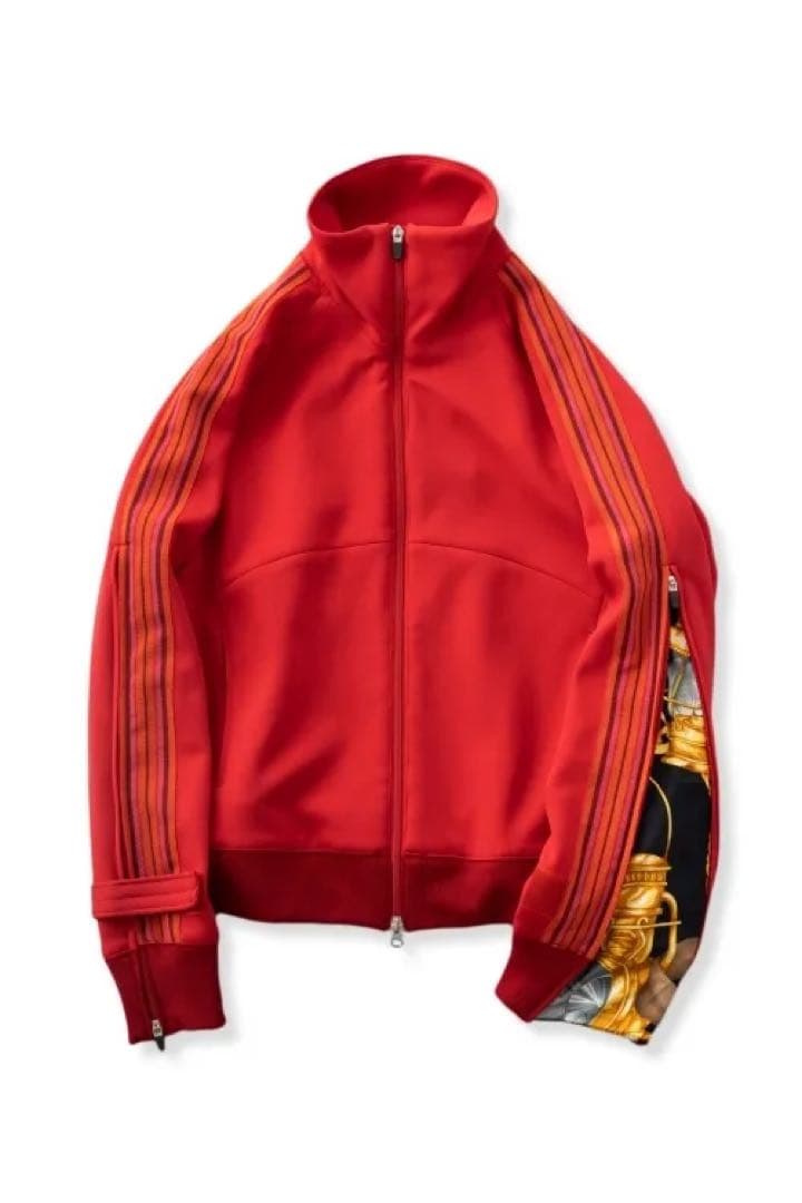 【Mサイズ】Leh レー ジップトラックブルゾン　赤　トラックジャケット