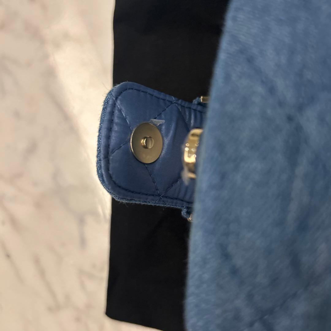 シャネル　デニムポーチ　デニムバッグ