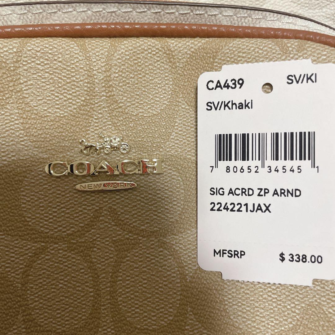 新品未使用 COACHリュックサック バックパック シグネチャー CA439