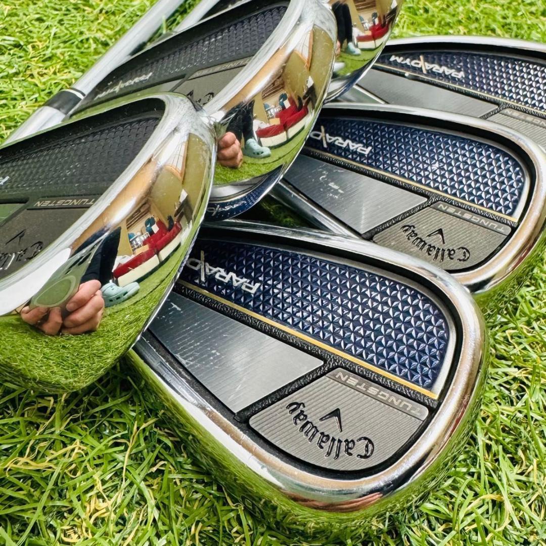 【良品】初心者推奨 キャロウェイ パラダイム メンズアイアンセット 6本 S