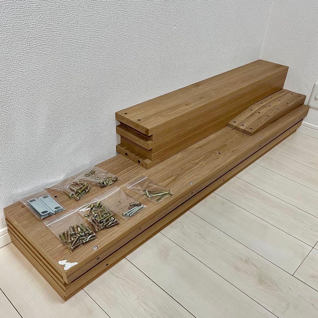 LOWYA セミダブルベッドフレーム