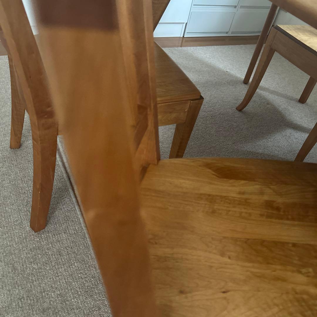 BOSCO ダイニングチェア1脚のみ※テーブル、チェア3脚は別で出品して