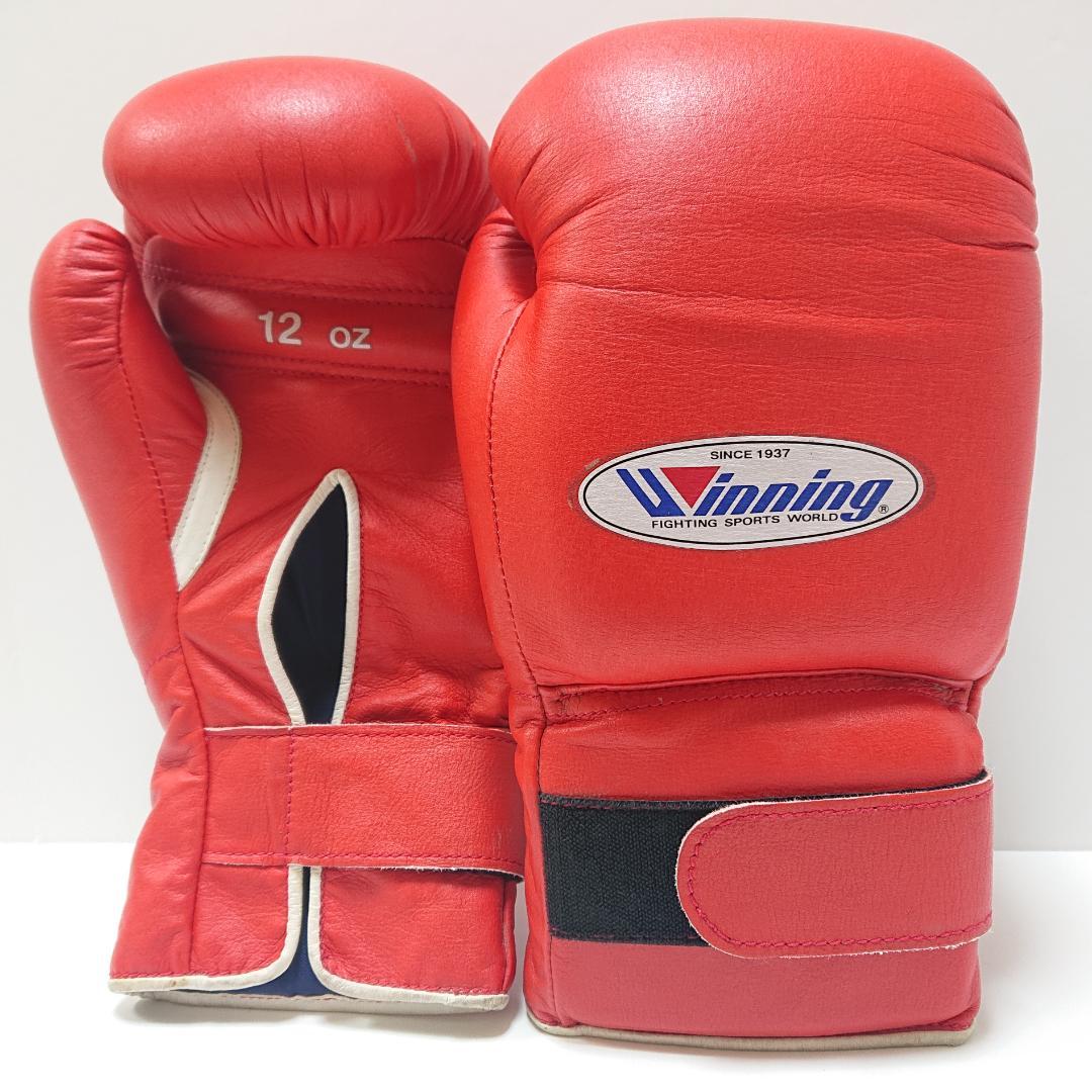 ウイニング Winning ウイニング ボクシンググローブ 12oz 赤 ソフト