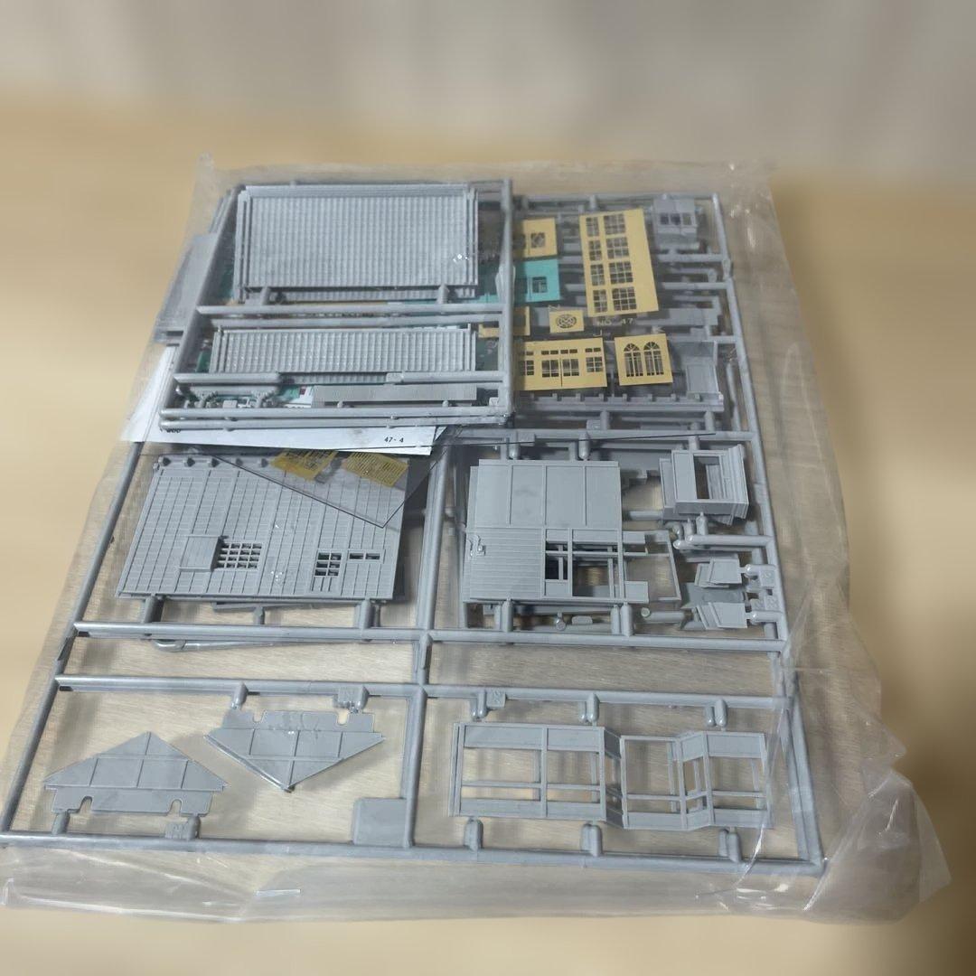 GREEN MAX 建築模型日本民家商家街景47系 全6種セット未組立