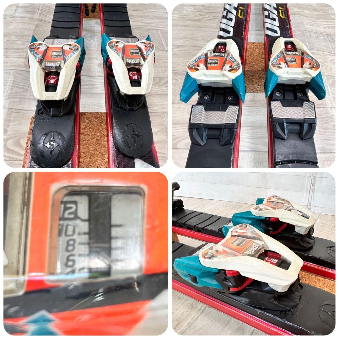 オガサカ TC SG 165㎝、ビンディング MARKER RACE、ストック