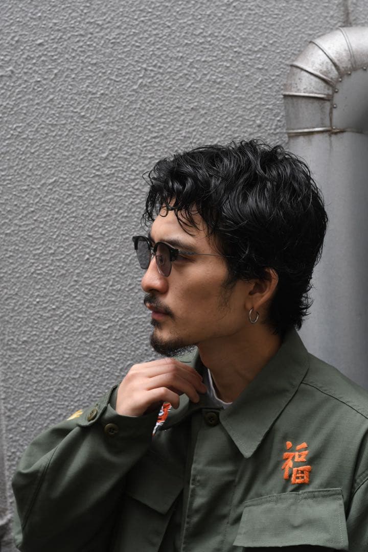 【送料無料】NEW. WILLEM サングラス　BLK　ほぼ新品　自宅試着のみ