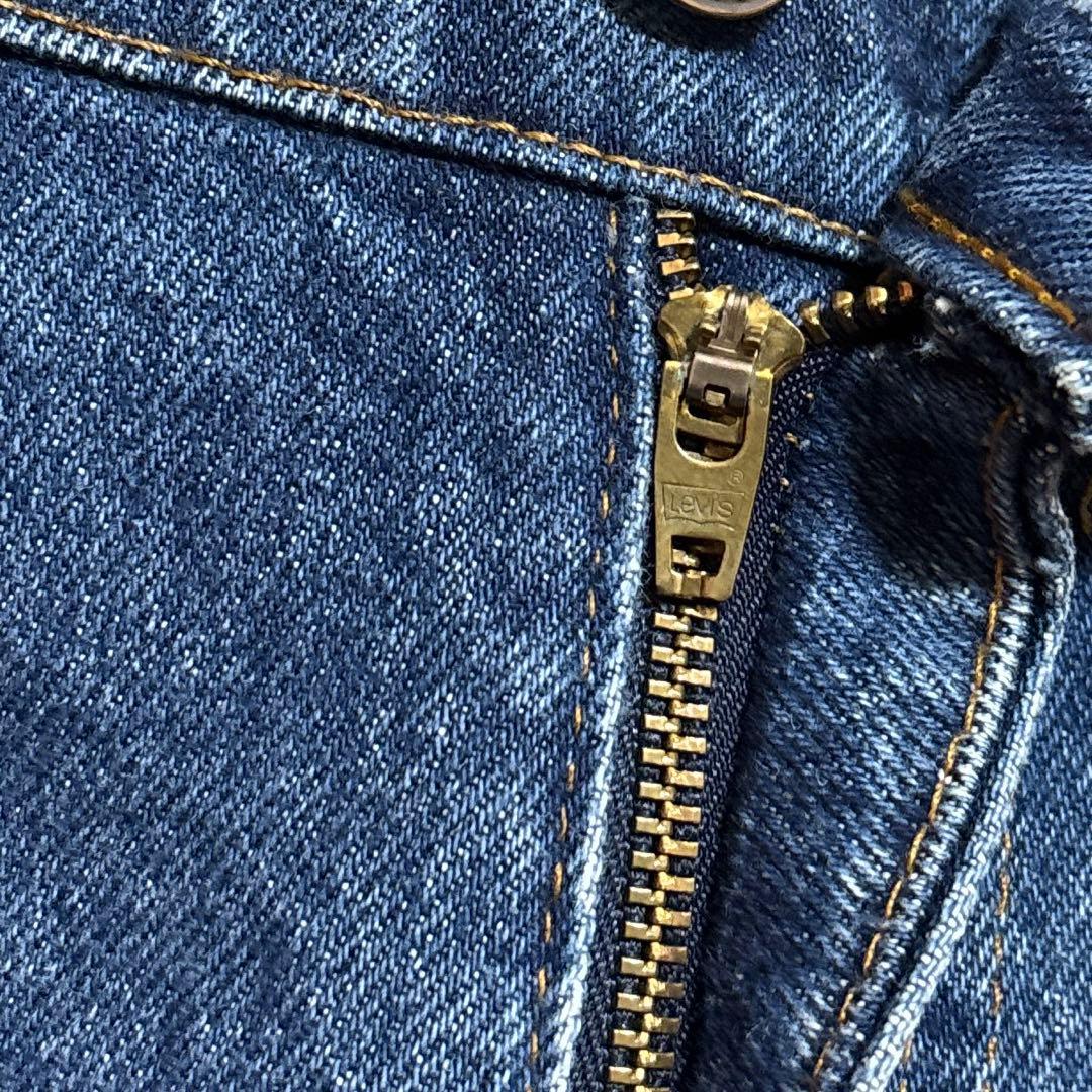 80s USA製LEVI’S 505デニムパンツ W36L30ブルー