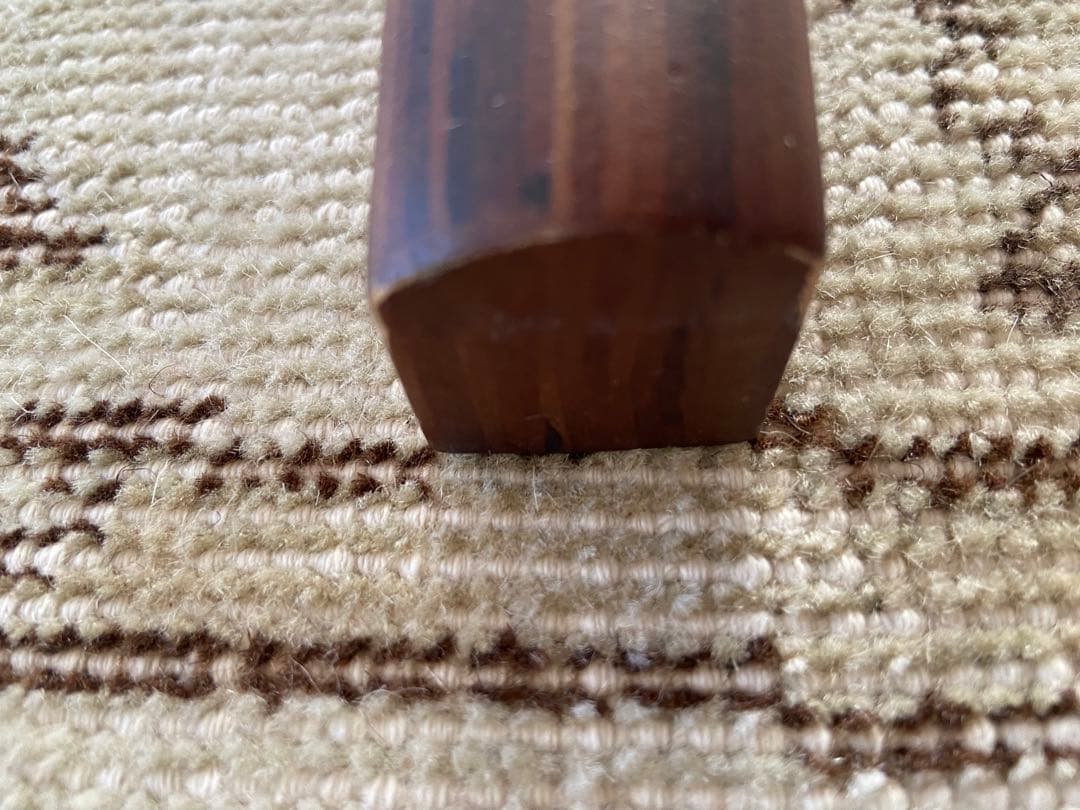 無印良品　リビングにもダイニングにもなるテーブル　ウォールナット