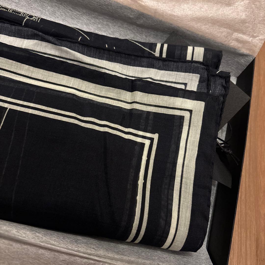 aLORS paris シルク混スカーフ 新品 超大判 本日のみ最終限定値下げ