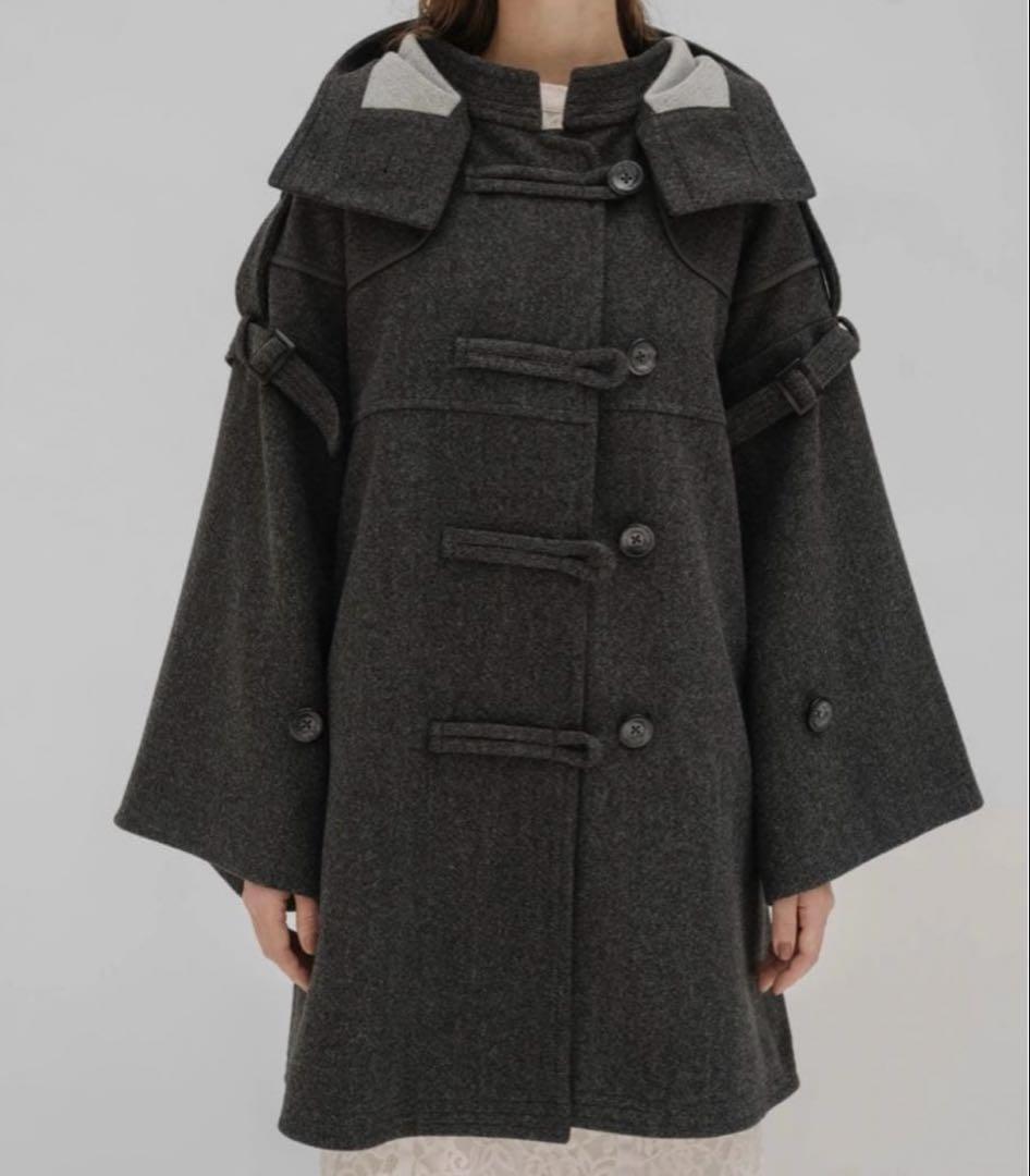 willfully ポンチョコート グレー - メルカリ