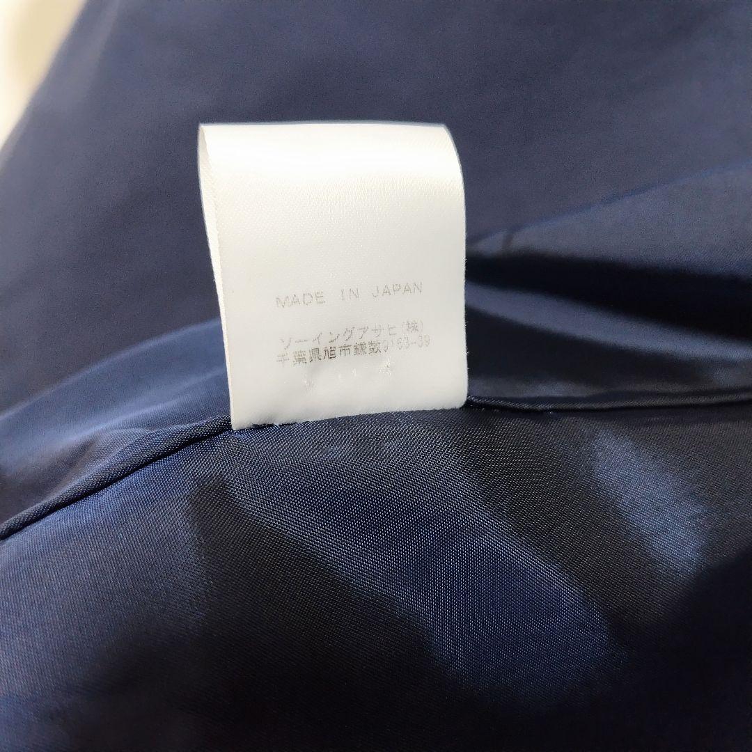 Factelier　ファクトリエ　ステンカラーコート　ネイビー　LL　メンズ