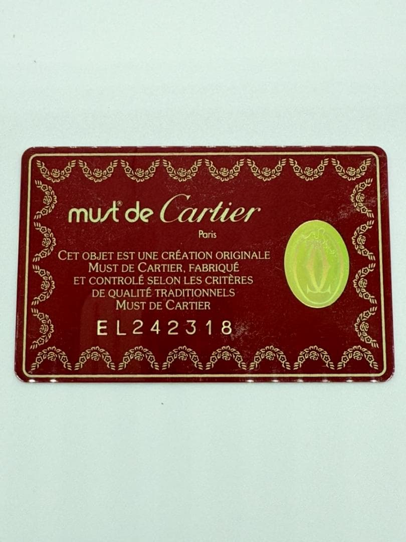 ✨未使用◇箱・ギャランティーカード付◇カルティエ パシャ◇4連キーケース 黒