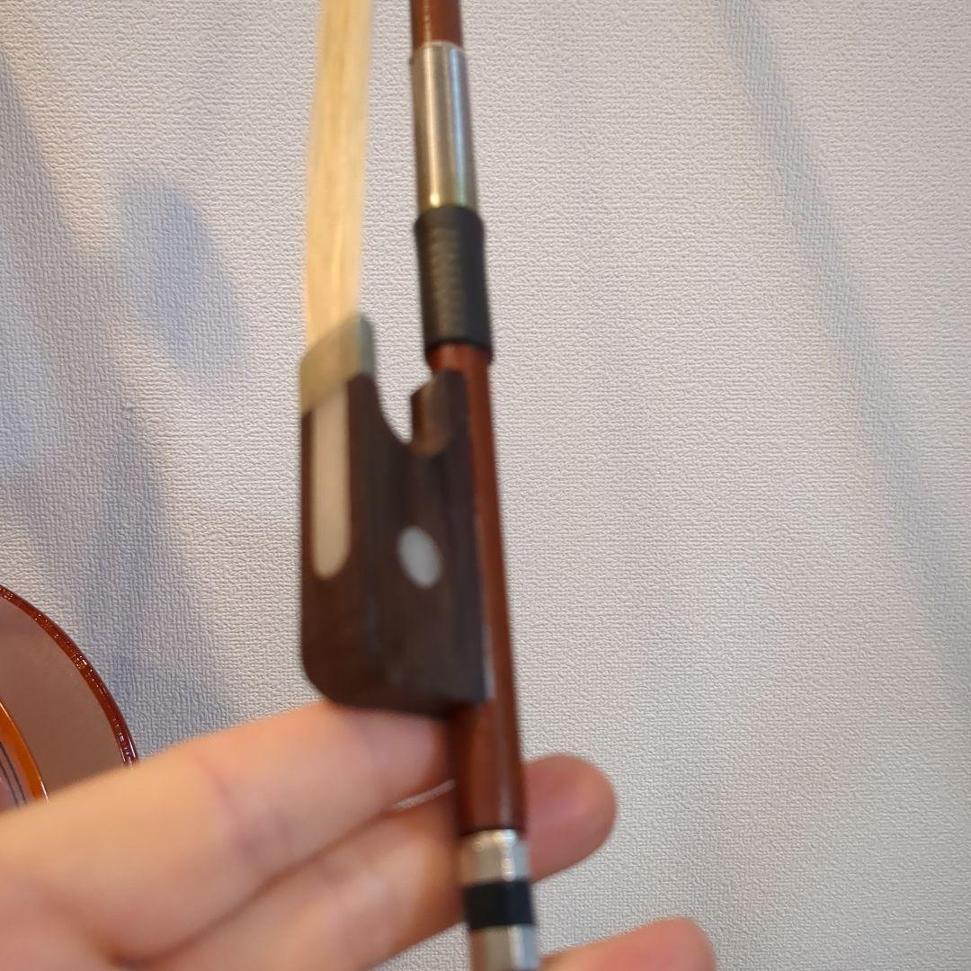 チェロ 　メーカー詳細不明　弓新品　4/4