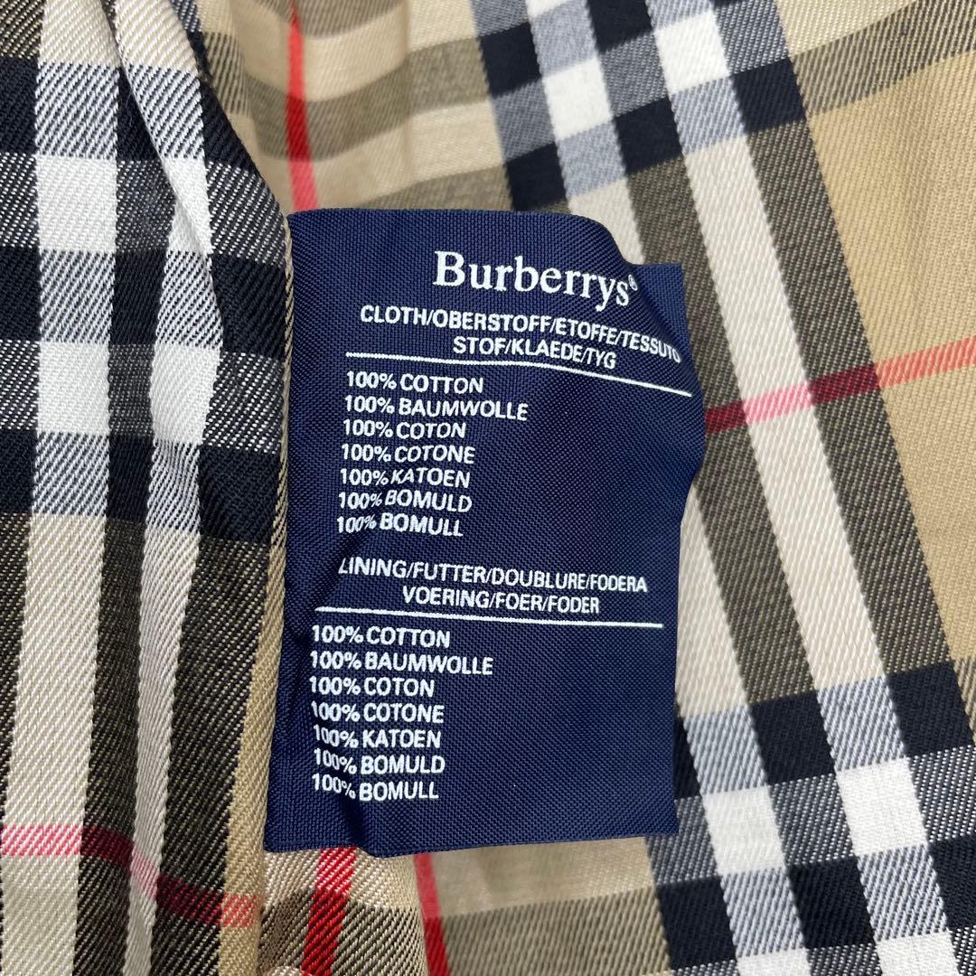 Burberrys バーバリーズ ステンカラーコート ノバチェック ベージュ M