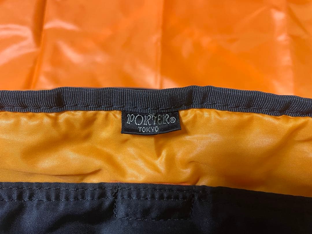 【美品】PORTER ポーター タンカー　ウエストバック 黒