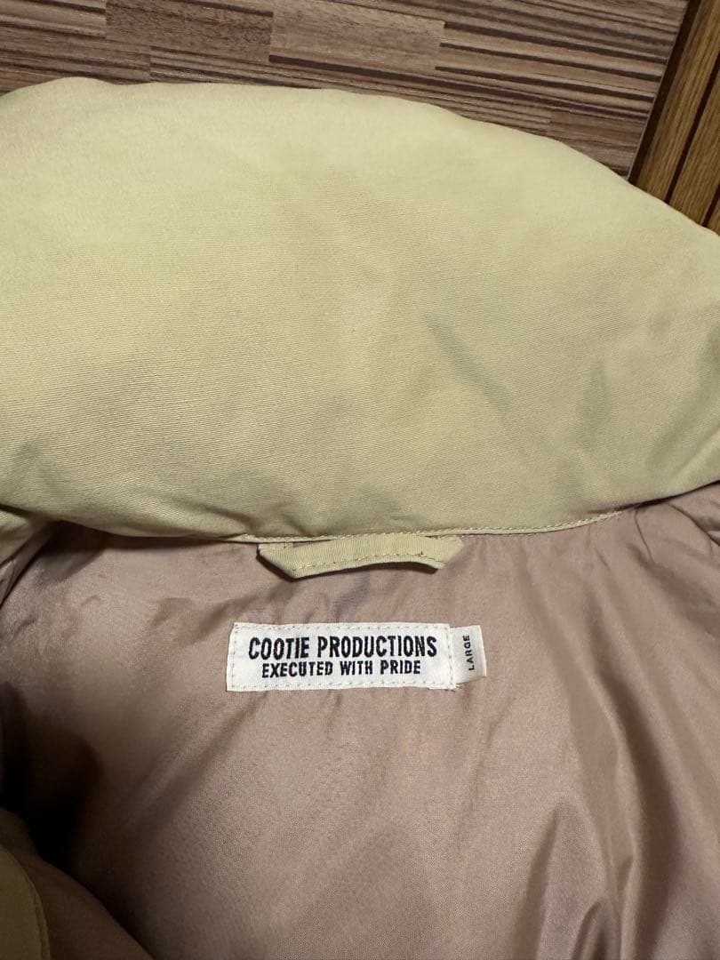 ジャケット・アウター COOTIE 60/40 Cloth Down Jacket Beige L