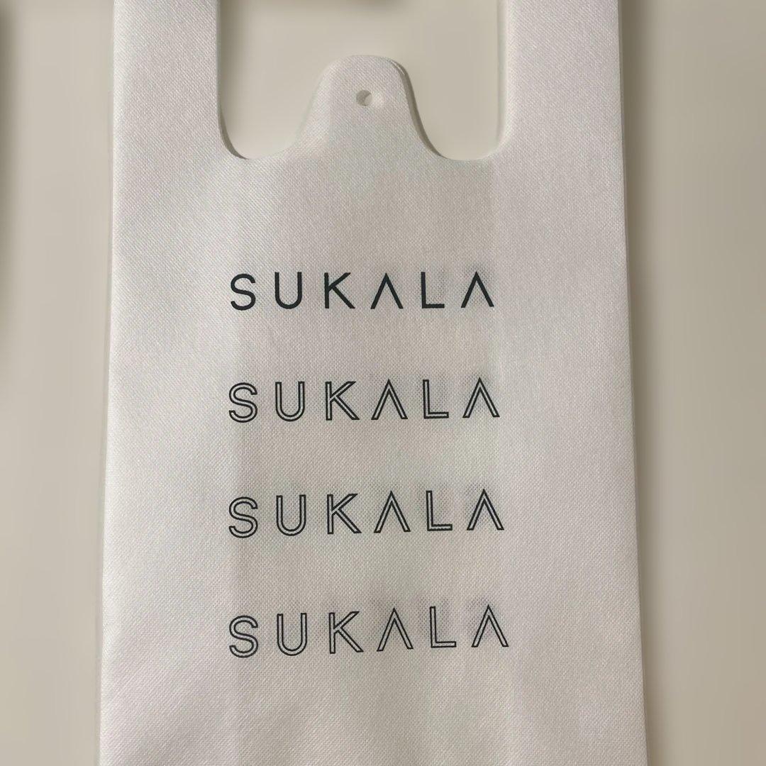 SUKALA ロゴ入り不織布ショッパーエコバッグスカーラホットヨガLAVA
