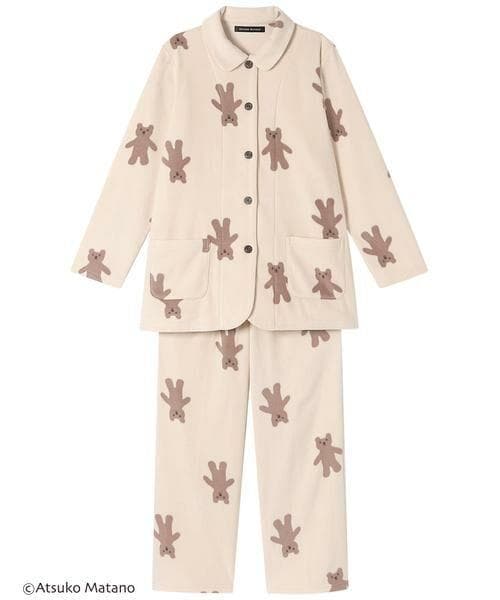 定価17,050円 マタノアツコ パジャマ 冬 ワコール Lサイズ あったか