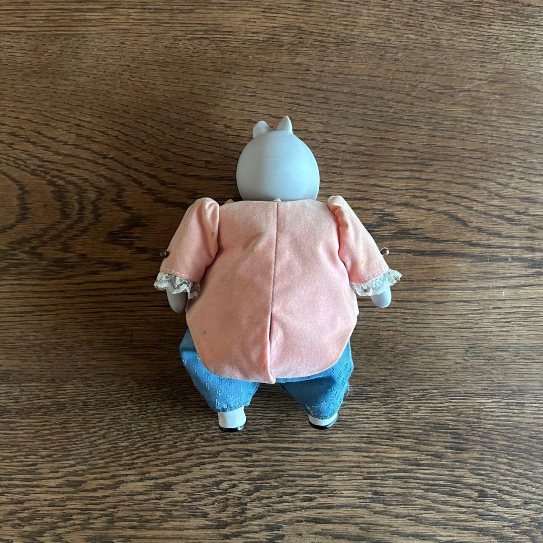 ヴィンテージ ネズミのビスクドール（チャイナヘッドドール・ミニョネット）送料込