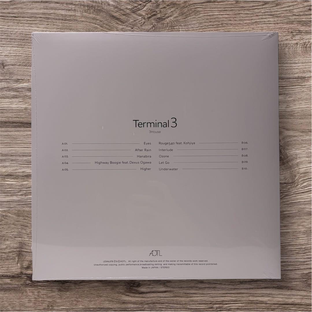 【新品未開封】3House - Terminal3 レコード LP