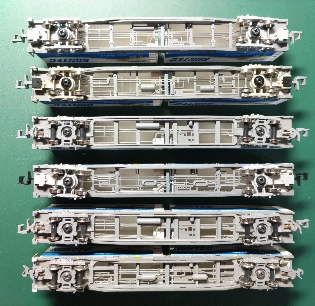 Nゲージ コキ106.107(UF42A-3000コンテナ積 ㈱ランテック)6両