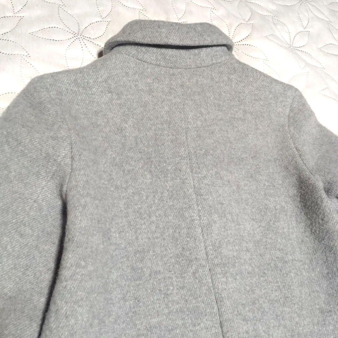マッキントッシュ フィロソフィー　ウールステンカラーコート　グレー　サイズ38