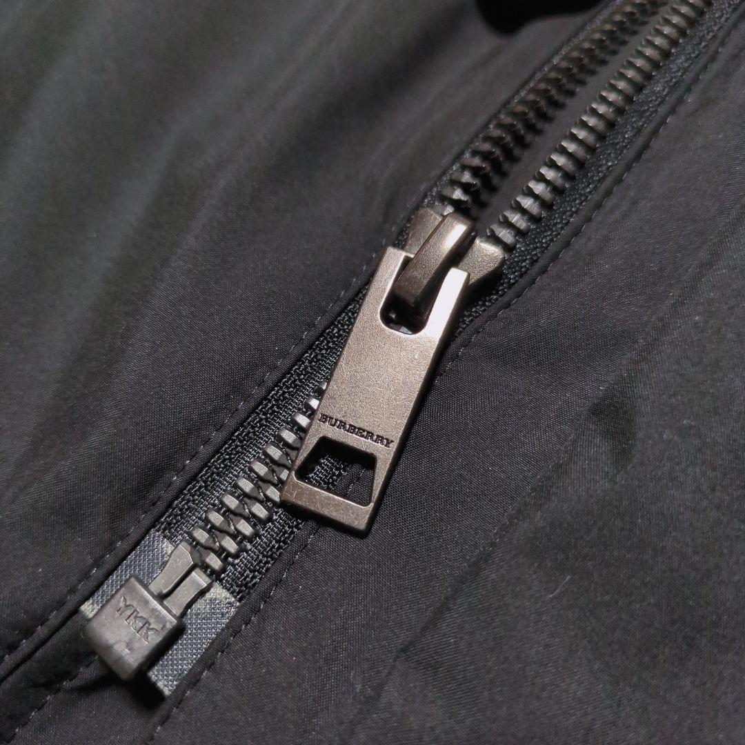 美品！バーバリーロンドン　ダウンライナー付きコート　M　メガチェック　黒