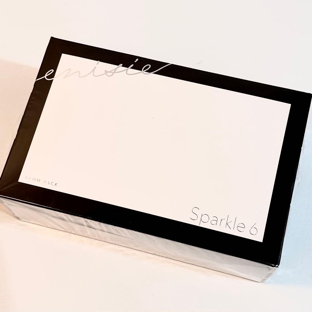 新品未使用】エニシーグローパック スパークル6 1箱6回分 enisie