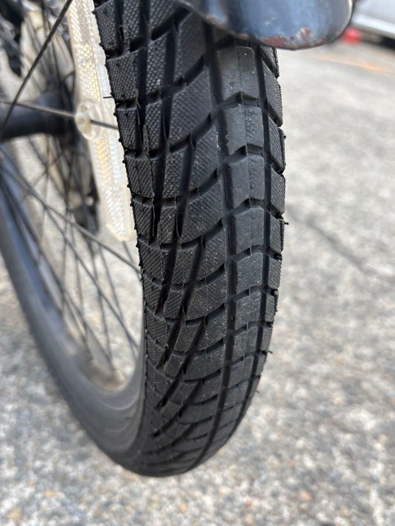 【引き取り限定】HUMMER折りたたみ自転車 外装6段変速サスペンション