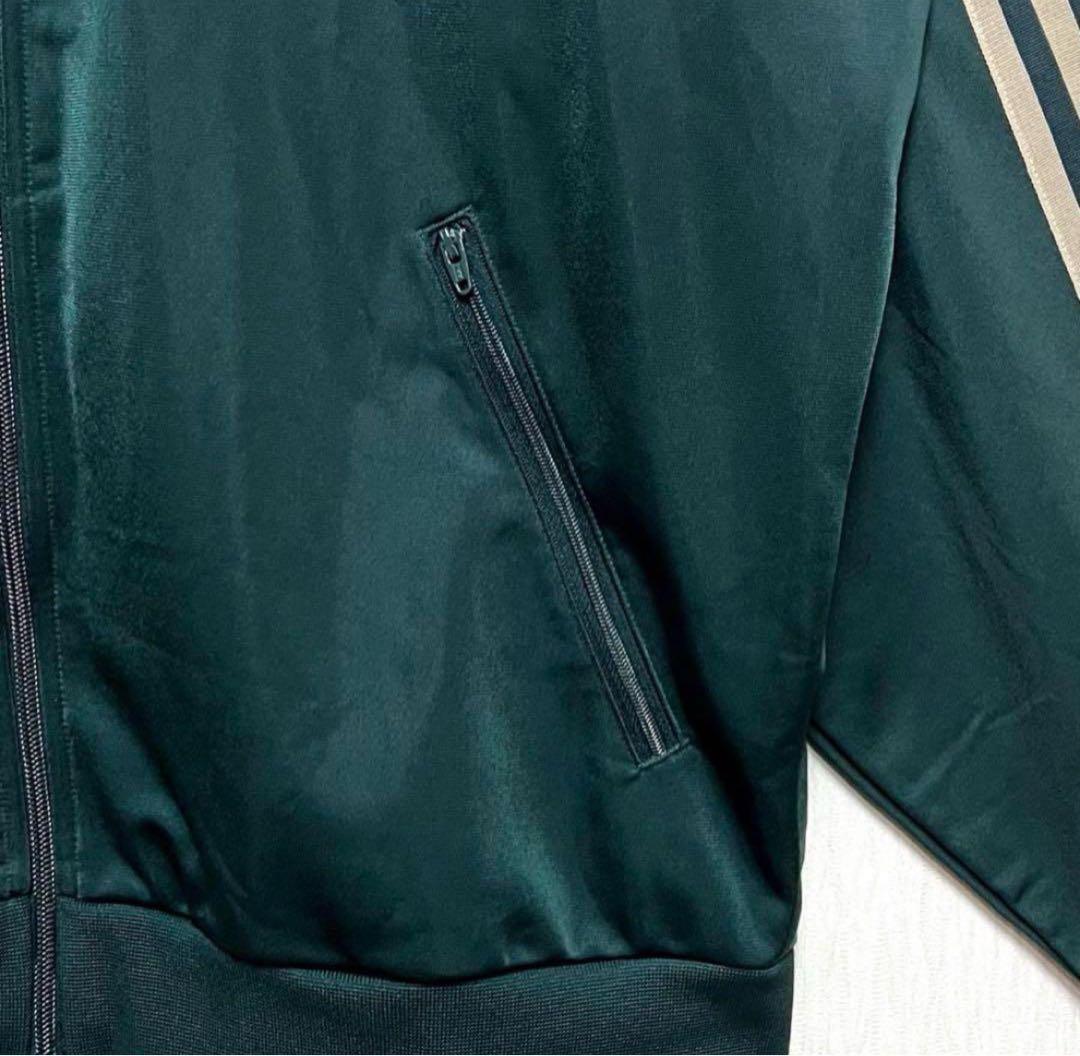 【常田大希着用色‼️】美品adidasベッケンバウアージャージ S 緑 古着