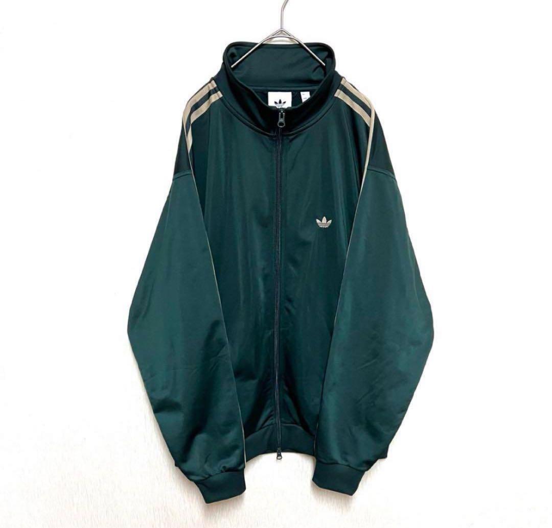 【常田大希着用色‼️】美品adidasベッケンバウアージャージ S 緑 古着