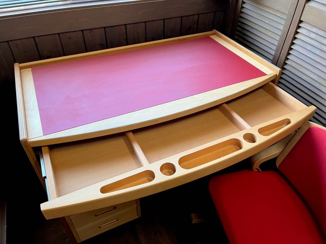 Formio 学習机セット（赤）