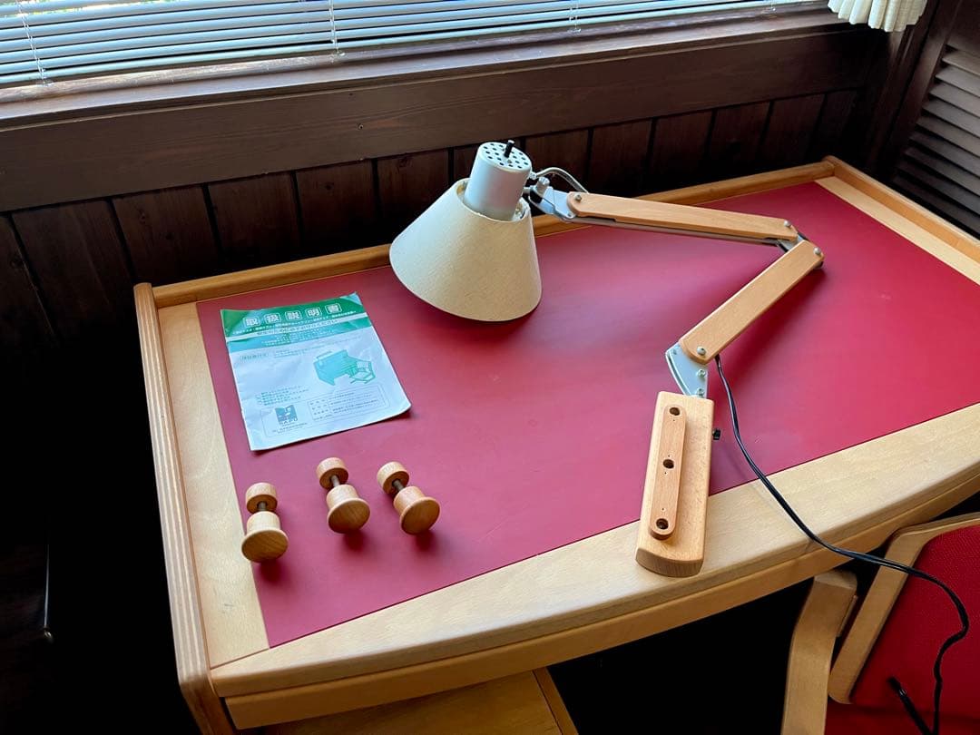 Formio 学習机セット（赤）