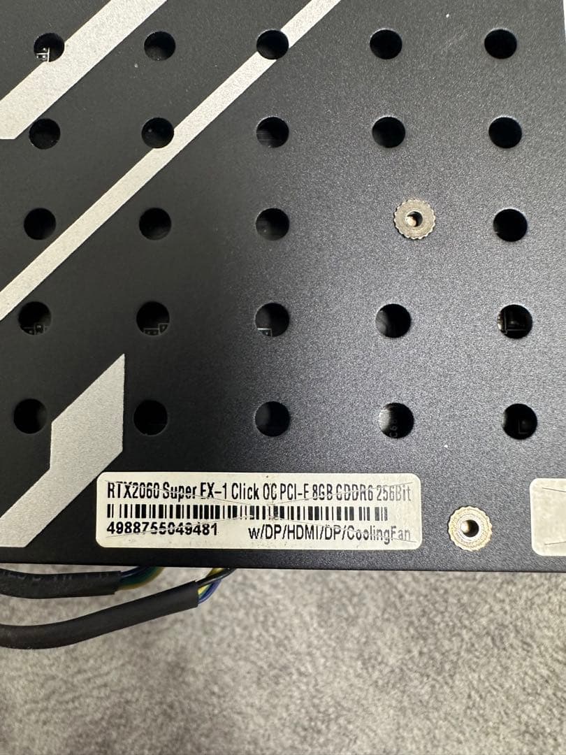 グラフィックボード・グラボ・ビデオカード GAMING RTX 2060 Super FX-1 Click OC