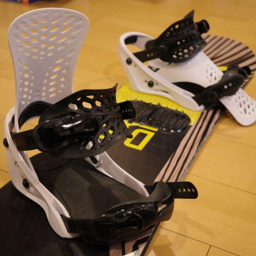 キッズ HEADスノーボード FLUXビンディング 2点セット