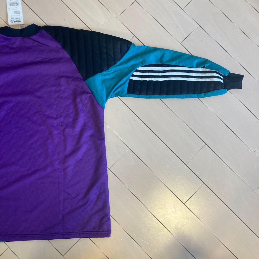 デッドストック英国製adidasキーパーシャツM定価¥12,000
