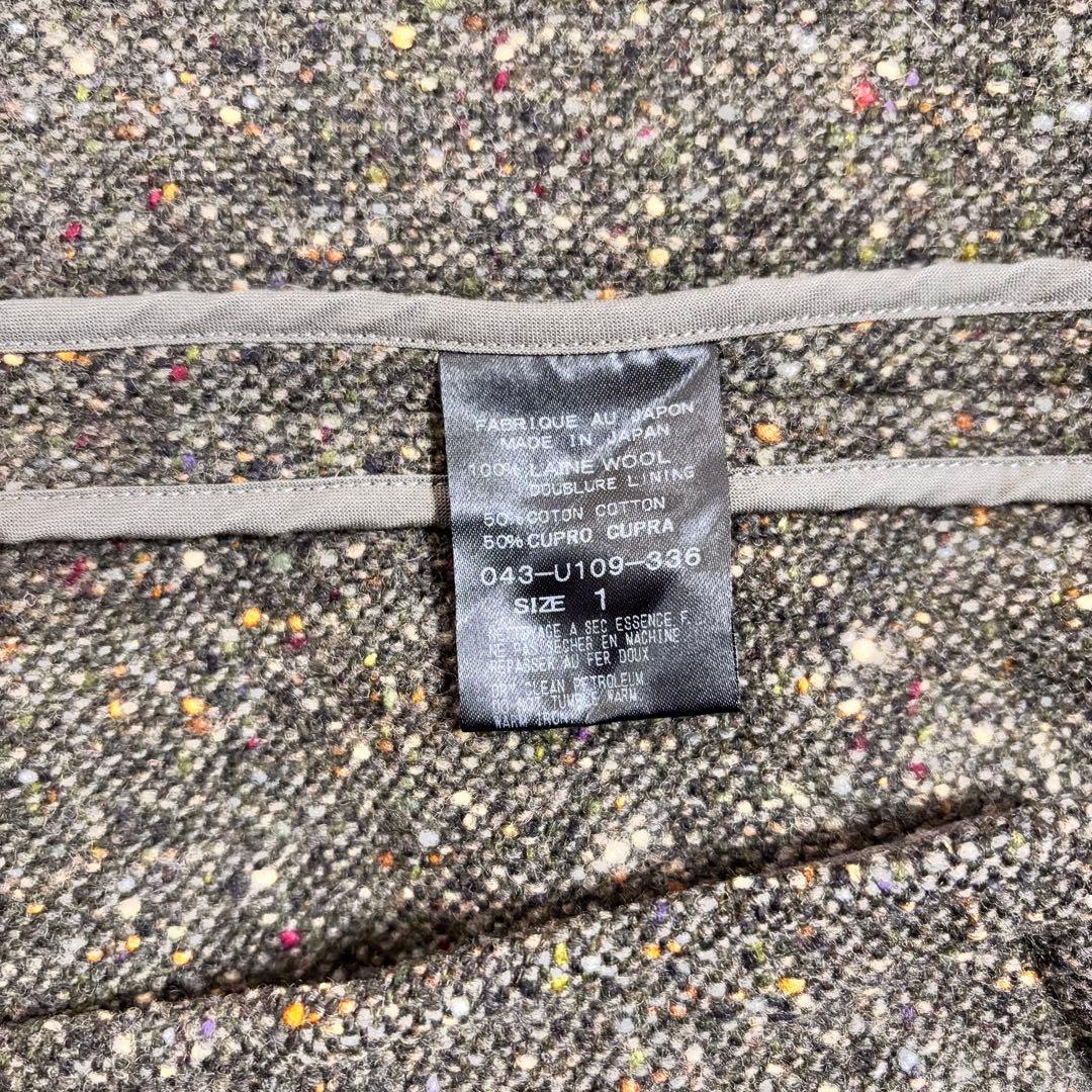 ARTS & SCIENCE ミックスツイード チェスターコート グランパコート